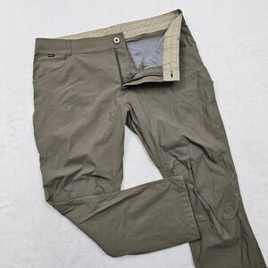Kuhl Renegade Rock Pants Mens 40x29 Brown Technical Hiking Gorpcore‎ 5603